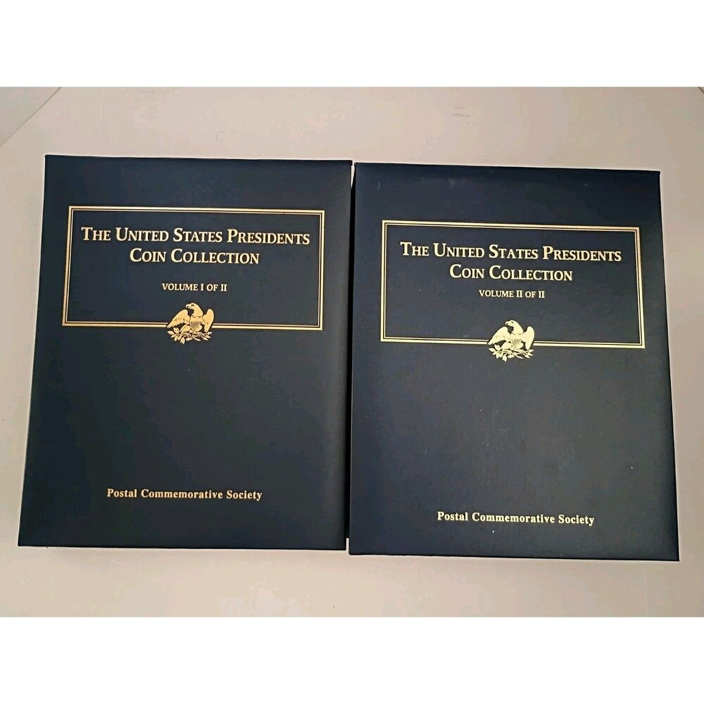 The U.S. Presidents Coin Collection Vol I & II (Washington 1789-Trump 2017)